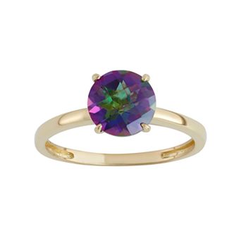 Designs by Gioelli Mystic Topaz 10k Gold Ring