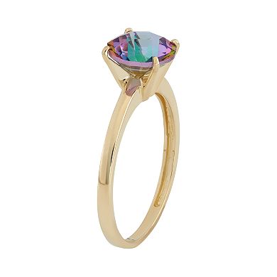 Mystic Topaz 10k Gold Ring