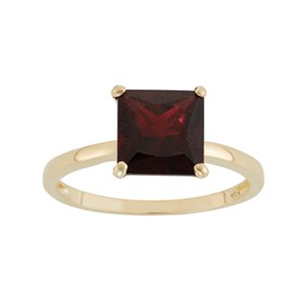 Designs by Gioelli Garnet 10k Gold Ring