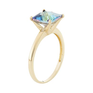 Mystic Topaz 10k Gold Ring