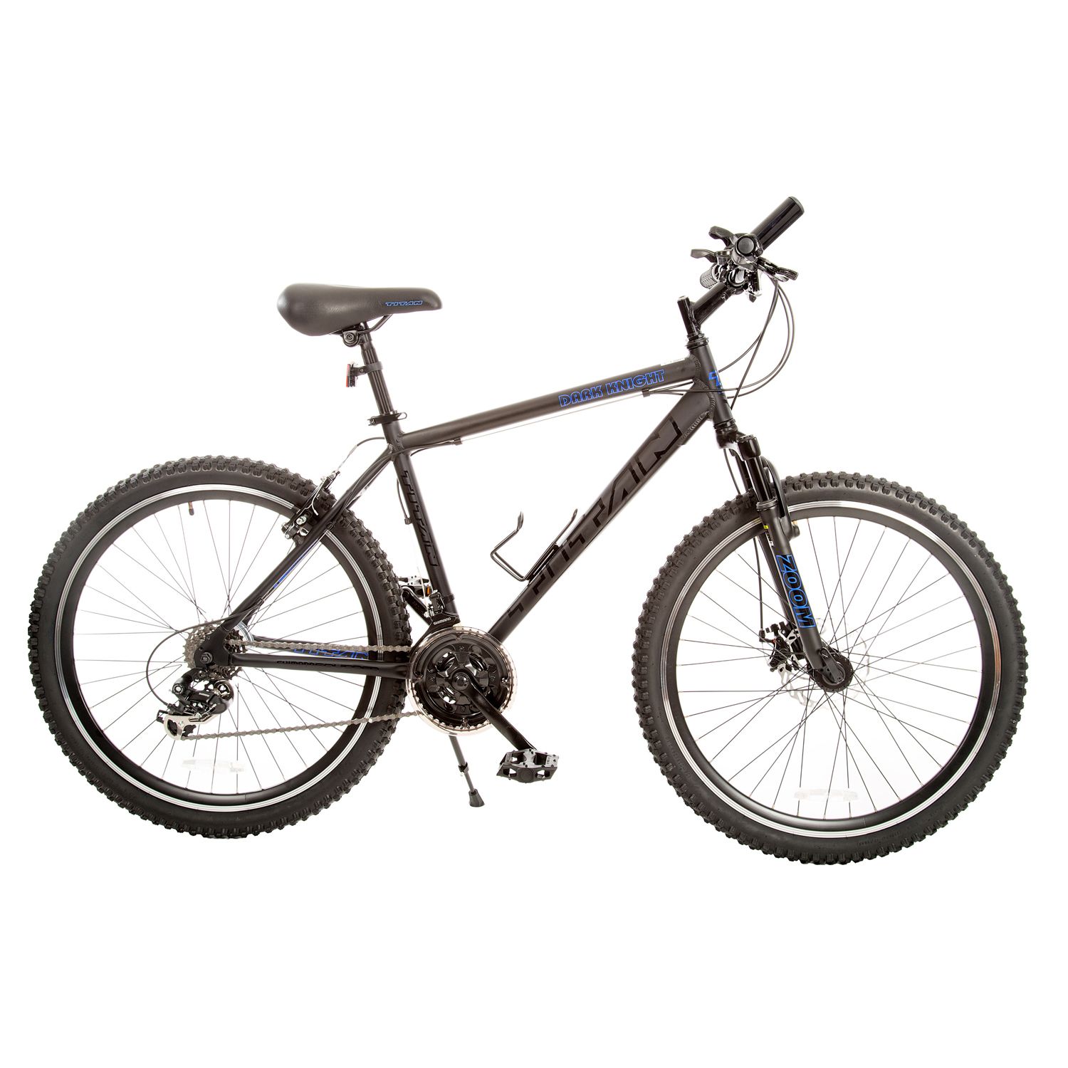 terrain dual suspension bike