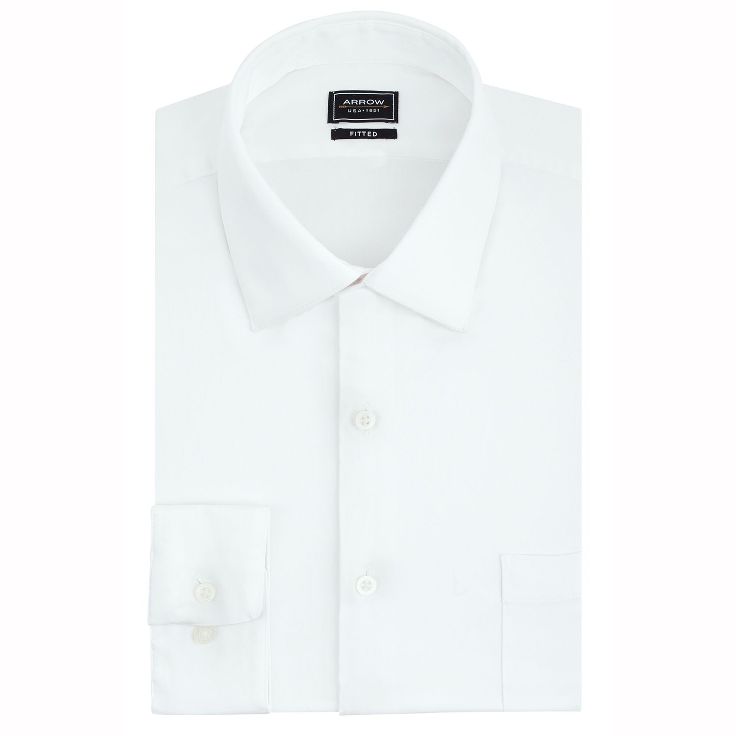 kohls white dress shirt