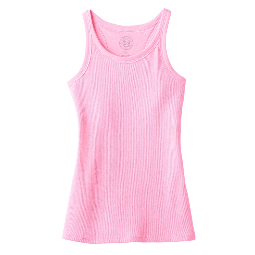 Girls 7-16 SO® Ribbed Tank