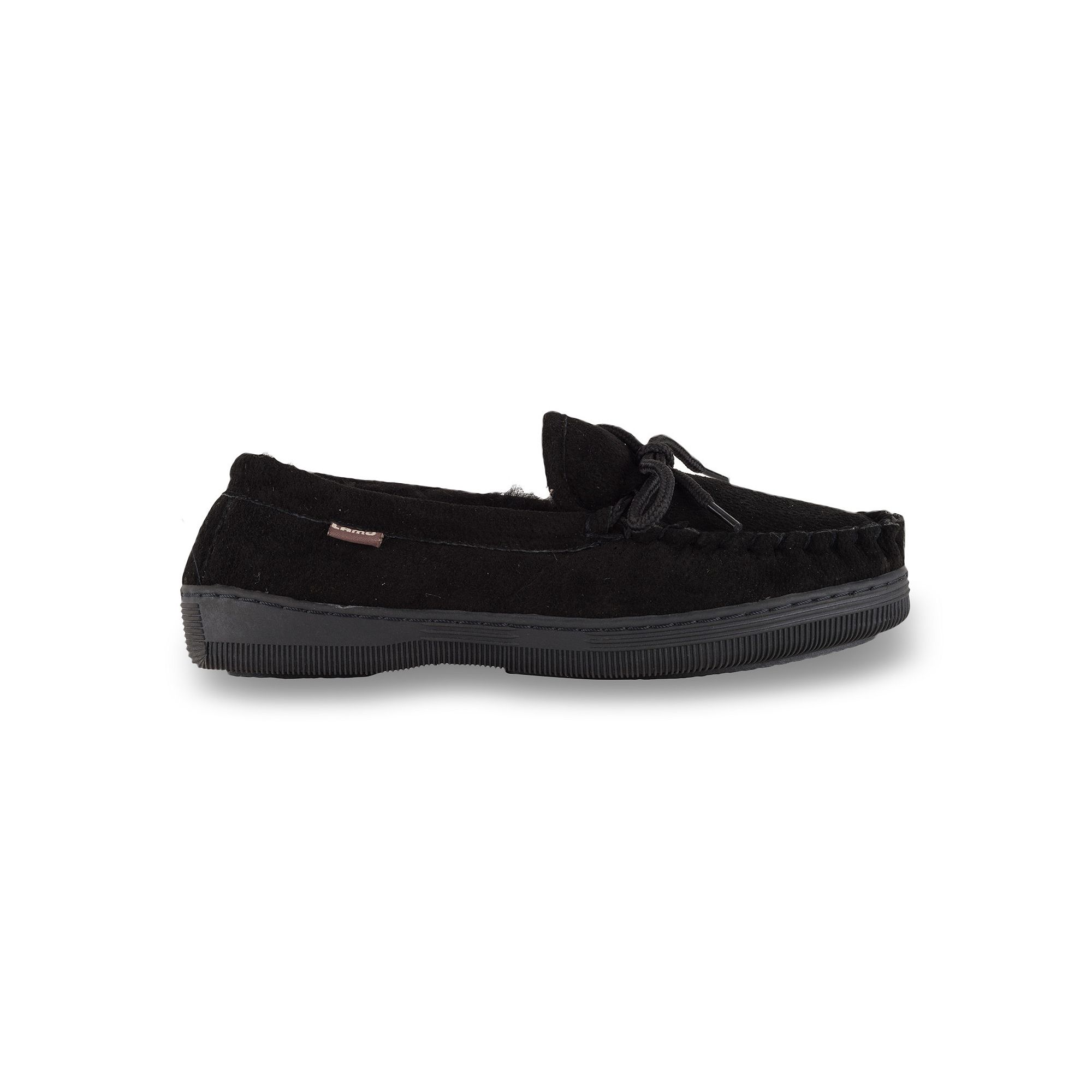 Mykos Mens Suede Moccasins, Size: 9 Medium, Black