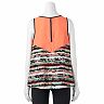 My Michelle Geometric High-Low Tank - Juniors 
