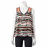 My Michelle Geometric High-Low Tank - Juniors 