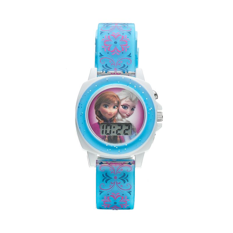 UPC 030506359326 product image for Disney Frozen Anna & Elsa Kids' Sound Digital Watch (Blue) | upcitemdb.com