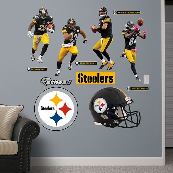 Pittsburgh Steelers Power Pack Wall Decals by Fathead