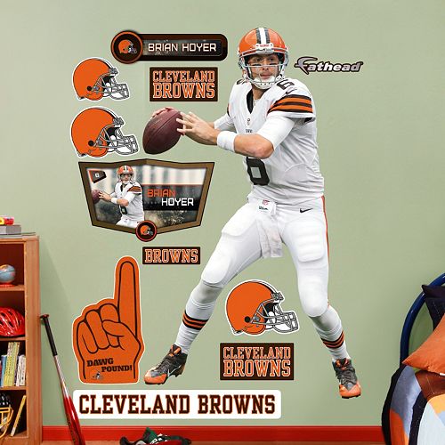 Cleveland Browns Brian Hoyer Wall Decals by Fathead