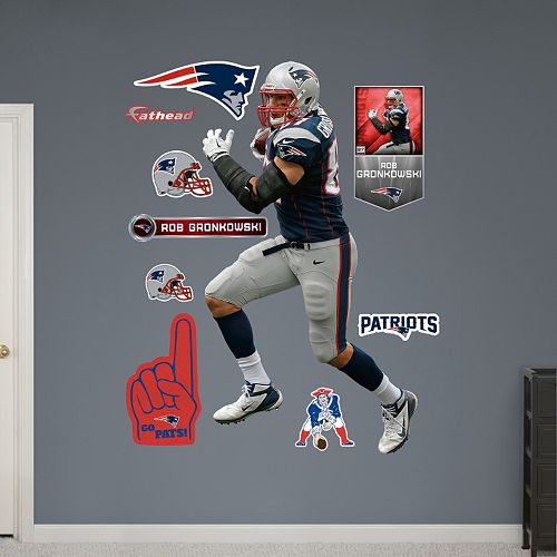 New England Patriots Rob Gronkowski Tight End Wall Decals by Fathead