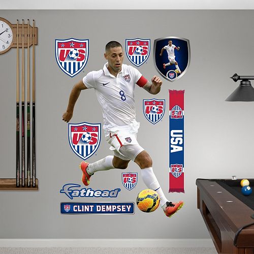 Team USA Clint Dempsey Soccer Wall Decals by Fathead