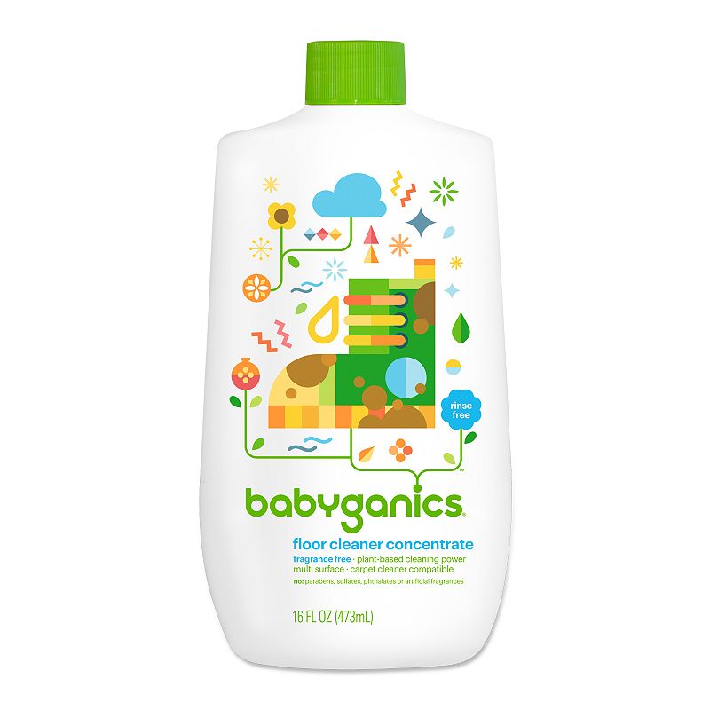 UPC 813277010135 product image for Babyganics 16-oz. Fragrance-Free Floor Cleaner Concentrate, White | upcitemdb.com