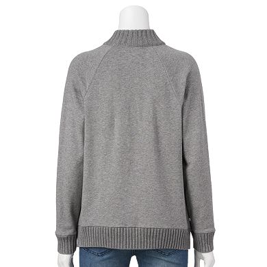 Women's Croft & Barrow® Cable-Knit Cardigan