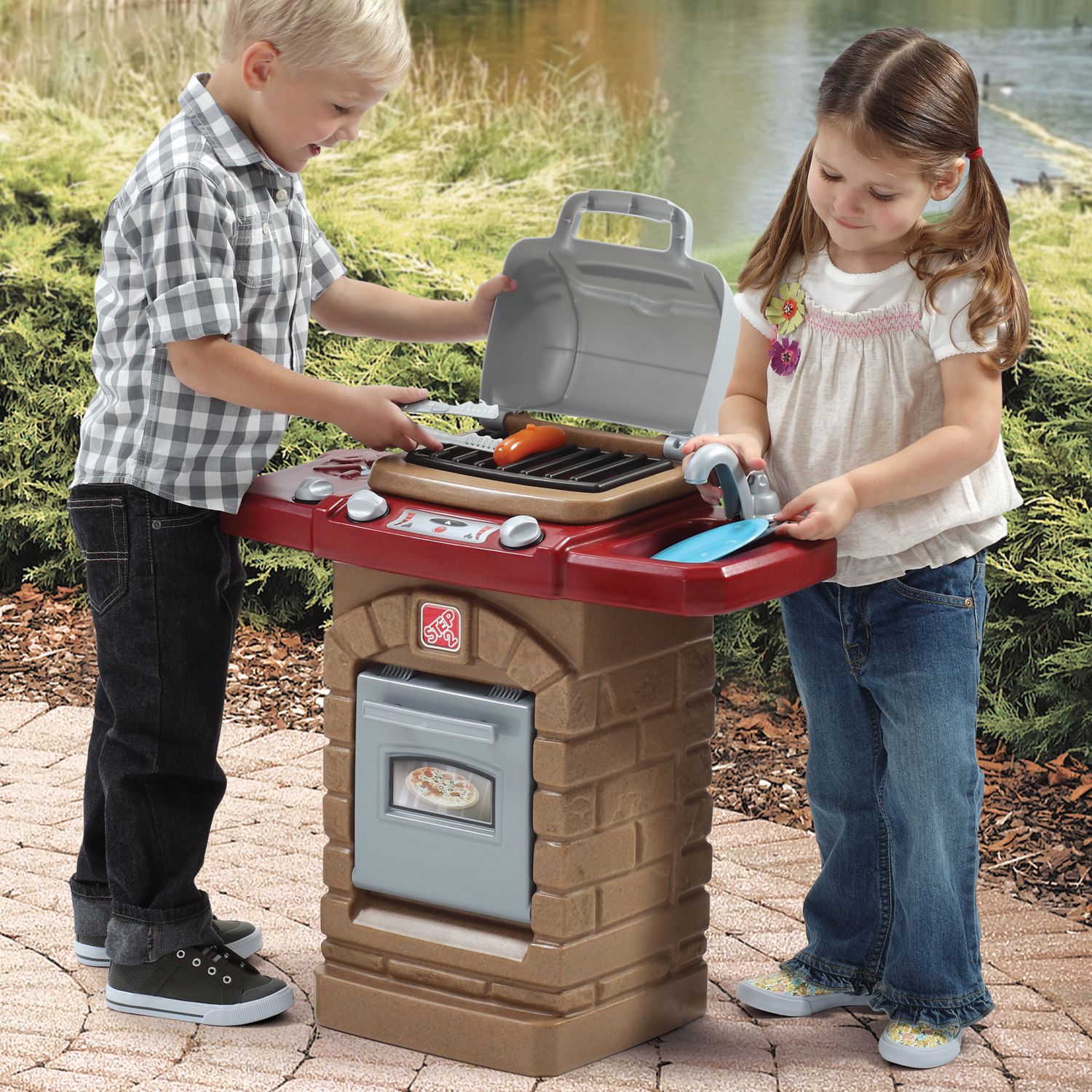 step 2 outdoor kitchen