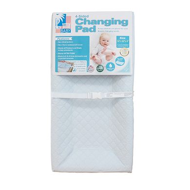 LA Baby 30-in. Four-Sided Changing Pad & Cover Set