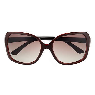 LC Lauren Conrad Cellarz Two-Tone Oversized Square Sunglasses - Women