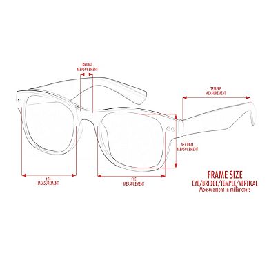 LC Lauren Conrad Cellarz Two-Tone Oversized Square Sunglasses