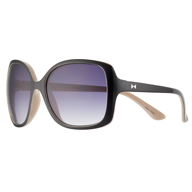 LC Lauren Conrad Cellarz Two-Tone Oversized Square Sunglasses
