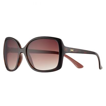 LC Lauren Conrad Cellarz Two-Tone Oversized Square Sunglasses
