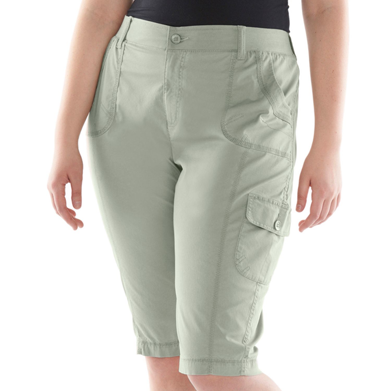 sonoma capris plus size