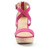 Candie's® Women's Espadrille Platform Wedge Sandals