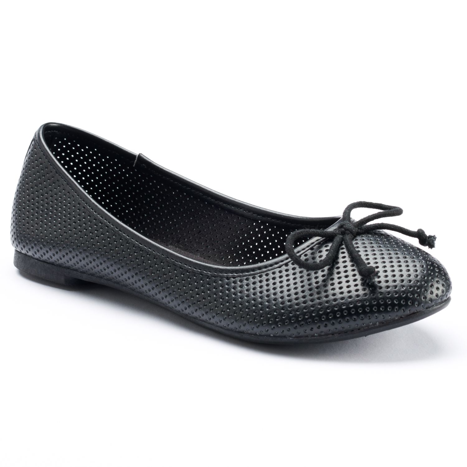 kohls white flats