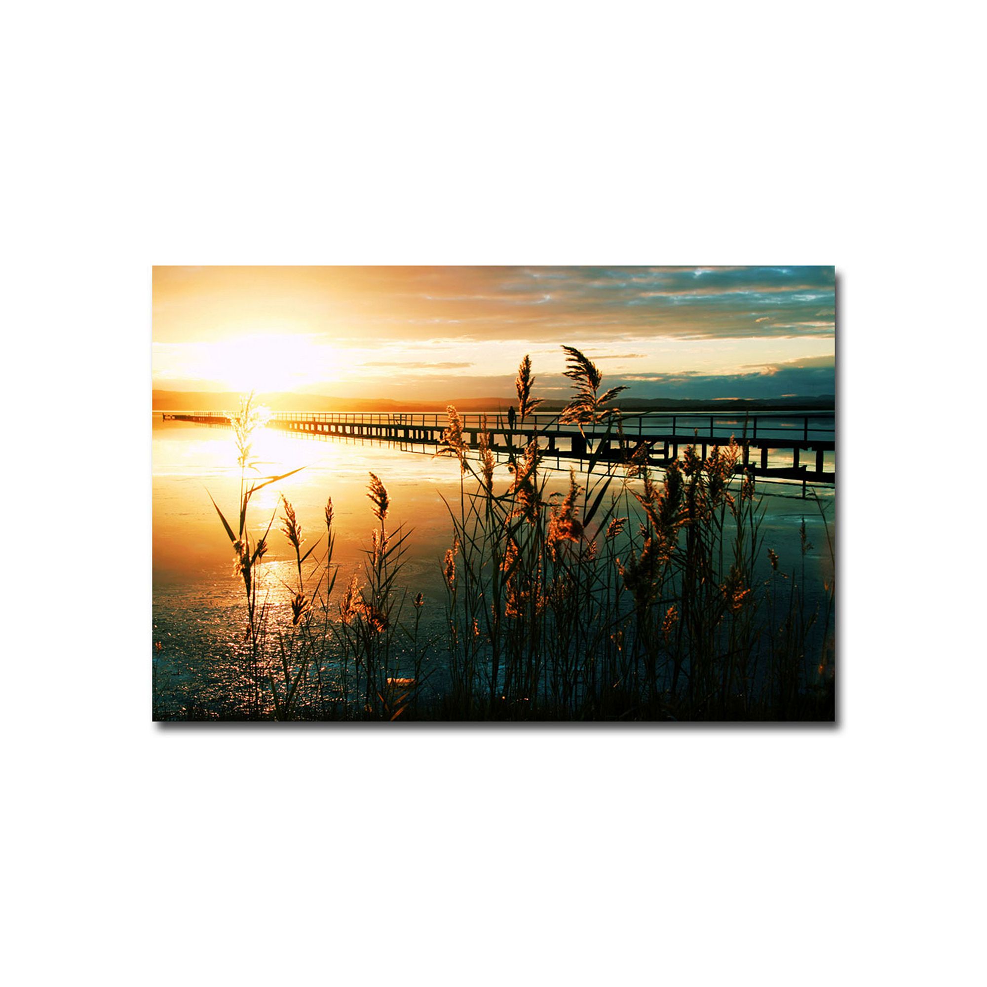 Wish You Were Here Canvas Wall Art, Multicolor