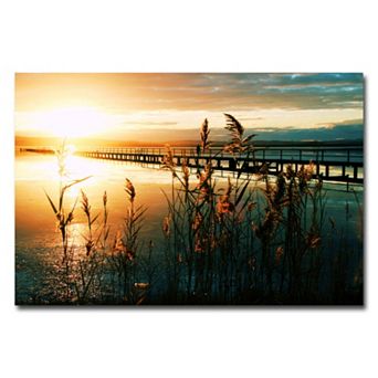 ''Wish You Were Here'' Canvas Wall Art