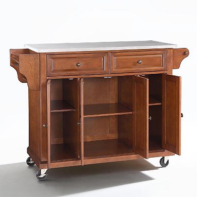 Crosley Adjustable Shelving Kitchen Cart
