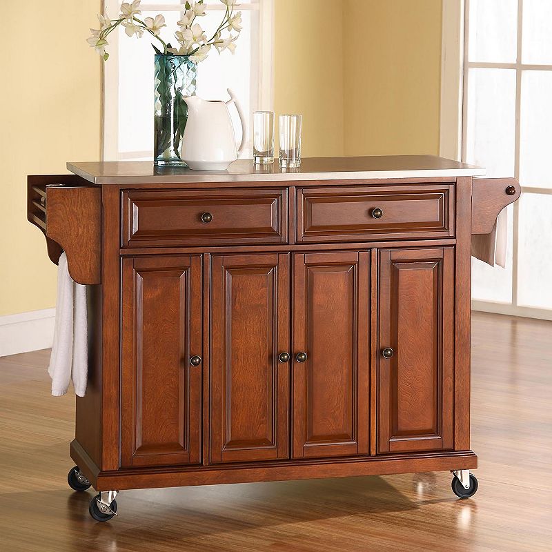 Crosley Furniture Kitchen Cart, Clrs