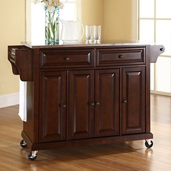 Crosley Adjustable Shelving Kitchen Cart