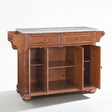 Crosley Furniture Alexandria Granite Kitchen Island