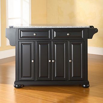 Crosley Alexandria Granite Kitchen Island
