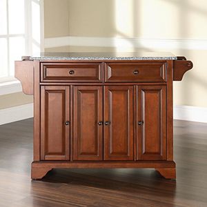 Crosley Furniture Lafayette Granite Kitchen Island