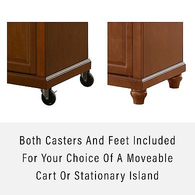 Crosley Cambridge Granite Kitchen Island