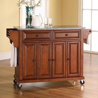 Crosley Furniture Granite Kitchen Cart