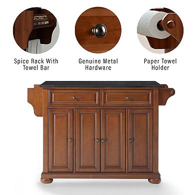 Crosley Alexandria Granite Kitchen Island
