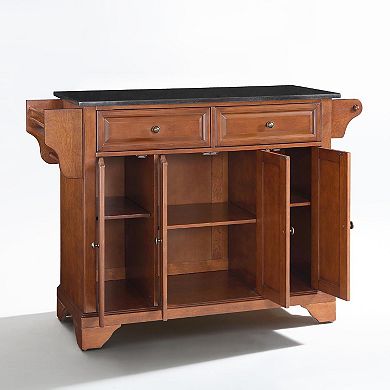 Crosley Furniture Lafayette Granite Kitchen Island