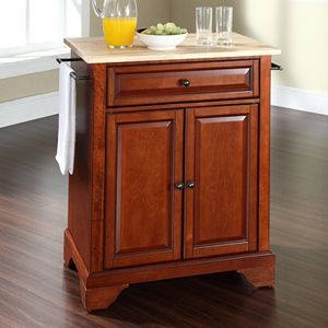 Crosley Furniture LaFayette Wood Top Kitchen Island
