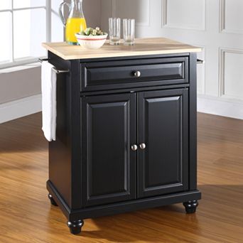 Crosley Cambridge Wood Top Kitchen Island