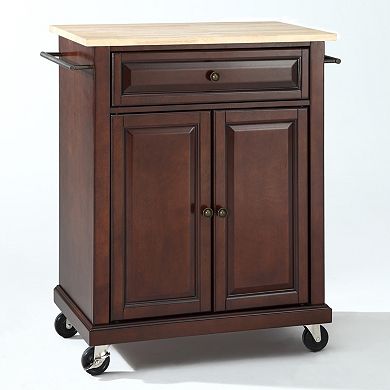 Crosley Wood Top Kitchen Island Cart