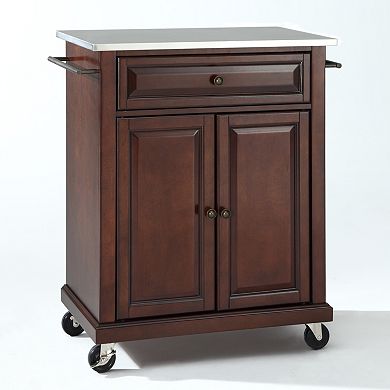 Crosley Stainless Steel Top Kitchen Island Cart