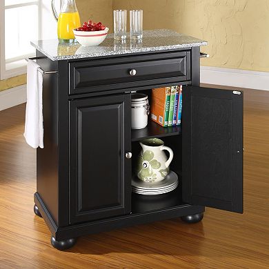 Crosley Furniture Alexandria Granite Top Kitchen Island