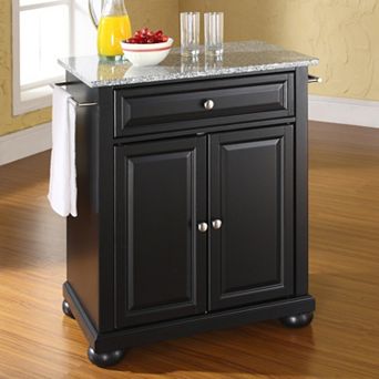 Crosley Alexandria Granite Top Kitchen Island