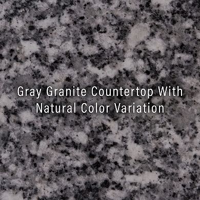 Crosley LaFayette Granite Top Kitchen Island