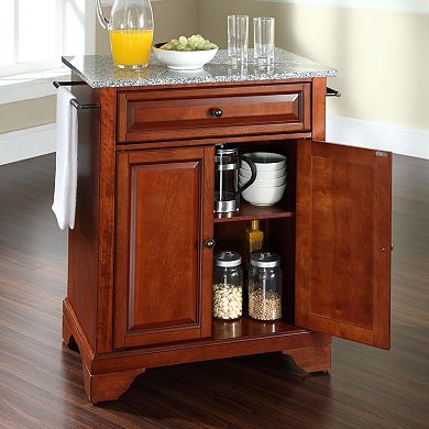 Crosley LaFayette Granite Top Kitchen Island