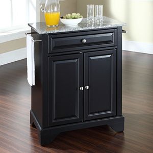 Crosley Furniture LaFayette Granite Top Kitchen Island
