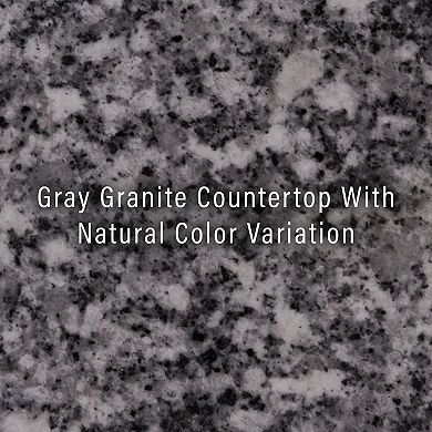 Crosley Cambridge Granite Top Kitchen Island