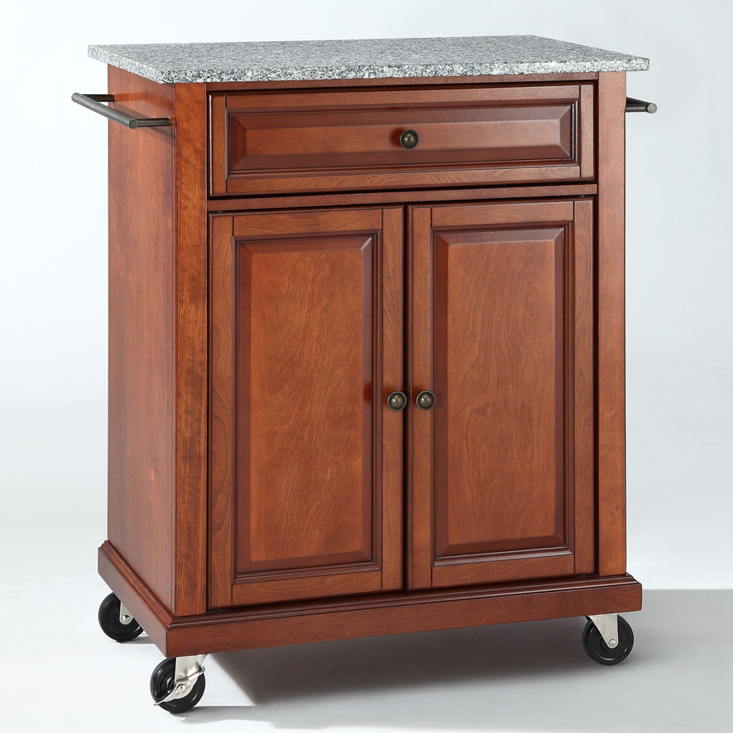 Crosley Furniture Granite Top Kitchen Island Cart   2062338 ALT2