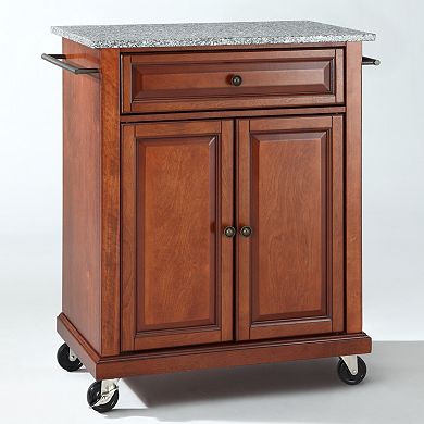 Crosley Furniture Granite Top Kitchen Island Cart